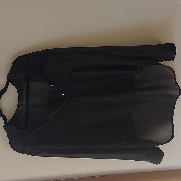 ZANZEA black sheer long sleeve 4xl - Picture 1 of 2